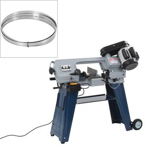 vidaXL Metal Band Saw with Base 230 V