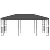 vidaXL Gazebo 3x6 m Anthracite Fabric