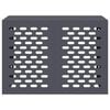 vidaXL Air Conditioner Cover Anthracite 100 x 50 x 70 cm Steel
