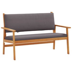 vidaXL Garden Bench Anthracite Solid Acacia Wood