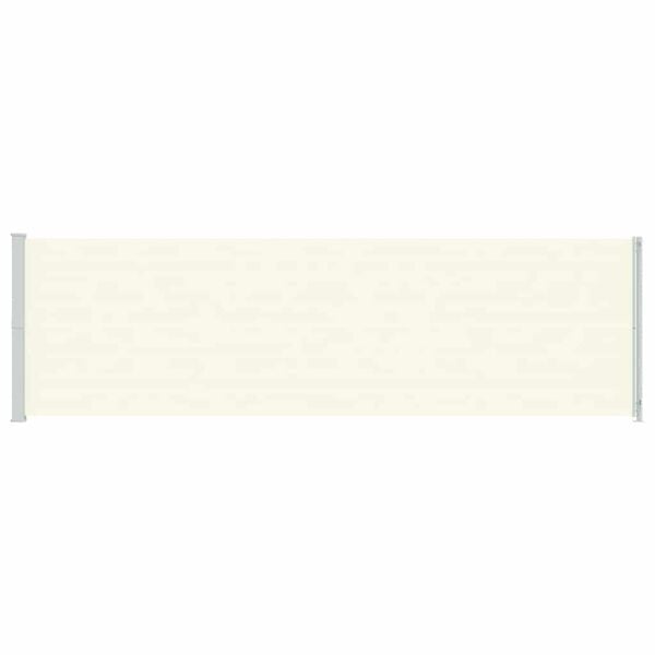 vidaXL Patio Retractable Side Awning 180x600 cm Cream