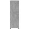 vidaXL Bathroom Cabinet Concrete Grey 30x30x95 cm Engineered Wood
