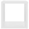 vidaXL Wall Cube Shelves 6 pcs White 22x15x22 cm
