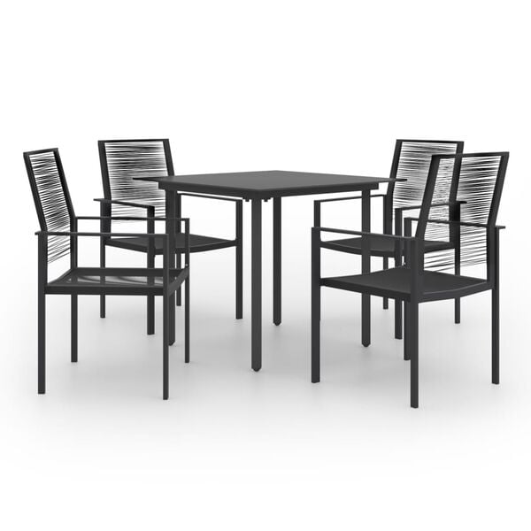 vidaXL 5 Piece Garden Dining Set