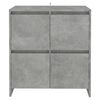 vidaXL Sideboard Concrete Grey 70x41x75 cm Engineered Wood