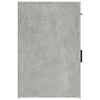 vidaXL Desk Cabinet Concrete Grey 40x49x75 cm Engineered Wood