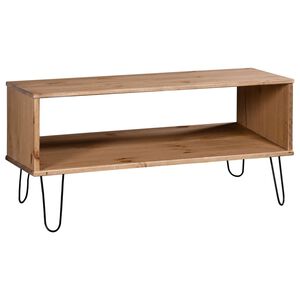 vidaXL Coffee Table | Natural | Solid Pine Wood | Medium | Coffee Table