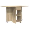 vidaXL Dinning Table 115 x 70 x 75 cm Engineered Wood Sonoma Oak