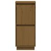 vidaXL Sideboard Honey Brown 31.5x34x75 cm Solid Wood Pine
