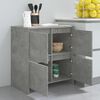 vidaXL Sideboard Concrete Grey 70x41x75 cm Engineered Wood