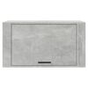 vidaXL Wall-mounted Shoe Cabinet Concrete Grey 70x35x38 cm Engineered Wood