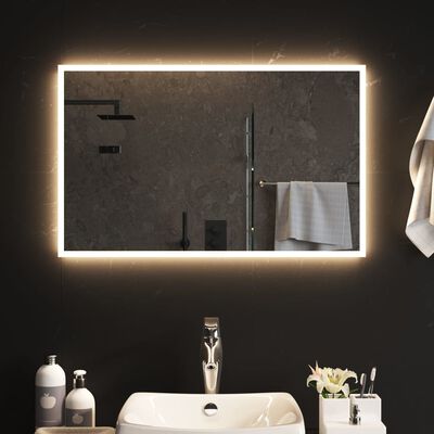 vidaXL LED Bathroom Mirror 50x80 cm