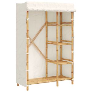vidaXL Wardrobe 110x45x170 cm Bamboo