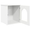 vidaXL Cat House White 53 x 52 x 62 cm Engineered Wood