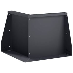 vidaXL Retaining Wall 50 x 50 x 30 cm Steel Anthracite