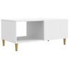 vidaXL Coffee Table White 90 x 50 x 40 cm Engineered Wood