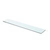 vidaXL Glass Panel | Clear | Tempered Glass | 70 x 12 cm | Modern