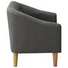 vidaXL Children Sofa Grey Fabric