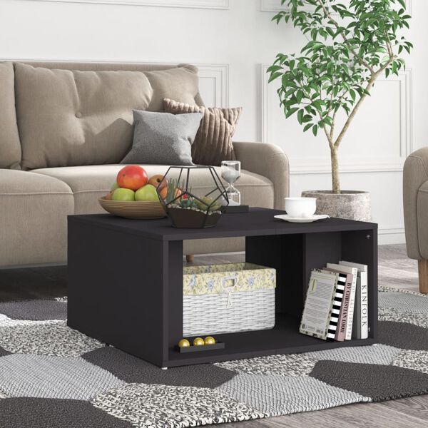 vidaXL Coffee Tables 4 pcs Grey 33x33x33 cm Engineered Wood