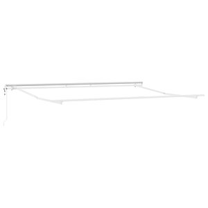 vidaXL Awning Frame 4x3 m Automatic Roll-back Aluminium