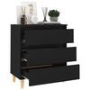 vidaXL Sideboard Black 60x35x69 cm Engineered Wood