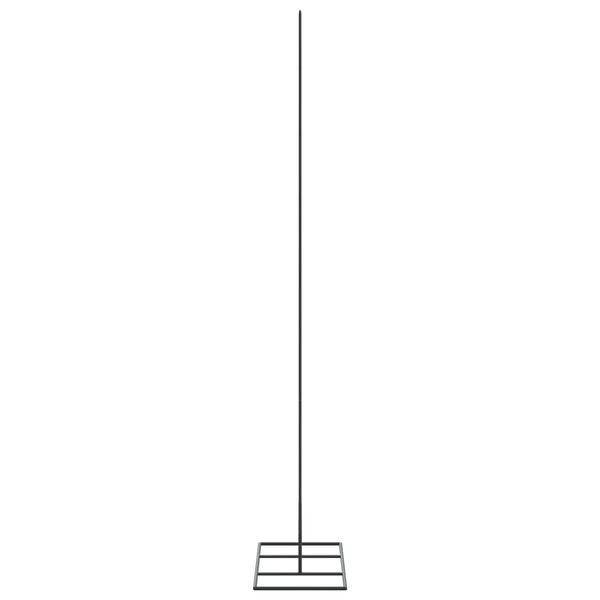 vidaXL Metal Christmas Tree for Decoration Black 150 cm