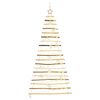 vidaXL Christmas Tree Natural 180 cm Solid Ash Wood