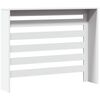 vidaXL Radiator Cover White 104x20x82 cm Engineered Wood