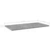 vidaXL Bookshelf Boards 8 pcs Concrete Grey 60x30x1.5 cm Engineered Wood