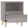 vidaXL Bedside Cabinets 2 pcs Grey Sonoma 40x35x50 cm