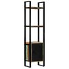 vidaXL Bookshelf 45x30x171 cm Solid Reclaimed Wood