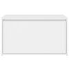 vidaXL Hall Bench 80x40x45 cm White Engineered Wood