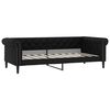 vidaXL Day Bed without Mattress Black 90x190 cm Faux Leather