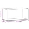 vidaXL Display Box Transparent 30x15x14 cm Acrylic
