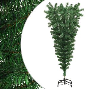 vidaXL Christmas Tree | Green | PVC, Steel | Medium | Adjustable Armrests