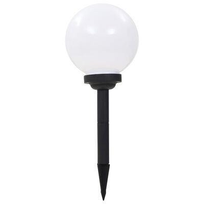 vidaXL Outdoor Solar Lamps 3 pcs LED Spherical 20 cm RGB
