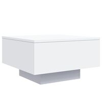 vidaXL Coffee Table White 55x55x31 cm Engineered Wood