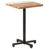 vidaXL Bistro Table Square 50x50x75 cm Solid Reclaimed Wood