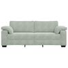 vidaXL 3-Seater Sofa Light Grey 220x77x82 cm Velvet