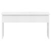 vidaXL Coffee Table High Gloss White 102x50.5x52.5 cm Engineered Wood