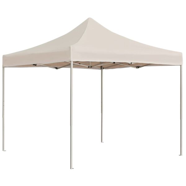vidaXL Professional Folding Party Tent Aluminium 3x3 m Cream