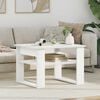vidaXL Coffee Table with Storage White 64 x 54 x 44 cm Engineered Wood