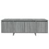 vidaXL TV Cabinet Grey Sonoma 120x30x40.5 cm Engineered Wood
