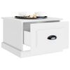 vidaXL Coffee Table White 50x50x35 cm Engineered Wood