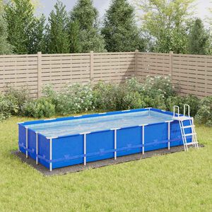 vidaXL Pool Ground Sheet 550 x 280 cm Rectangular Non-woven Fabric