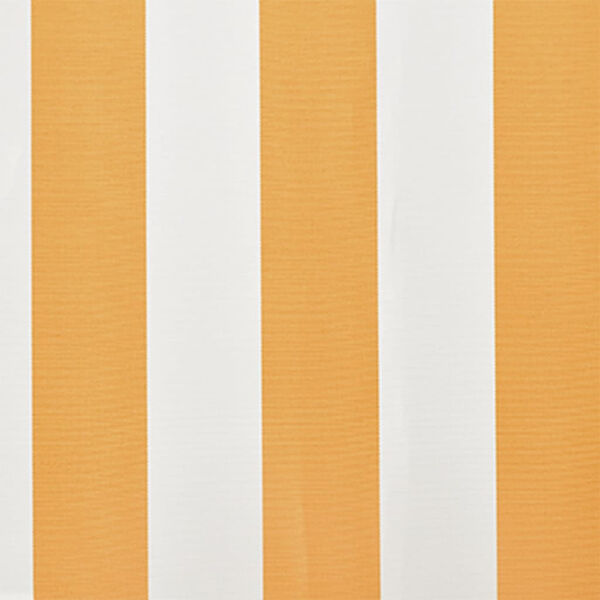 vidaXL Awning Top Sunshade Canvas Sunflower Yellow & White 6 x 3 m