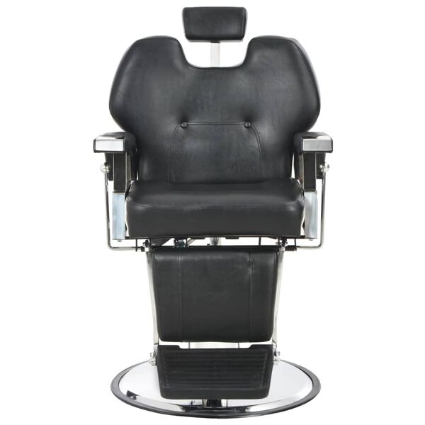 vidaXL Barber Chair Black 72x68x98 cm Faux Leather