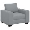 vidaXL Sofa Chair&nbsp;Light Grey 100x77x82 cm Fabric