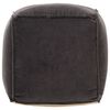 vidaXL Pouffe Cotton Velvet 40x40x40 cm Anthracite