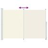 vidaXL Patio Retractable Side Awning 200x300 cm Cream